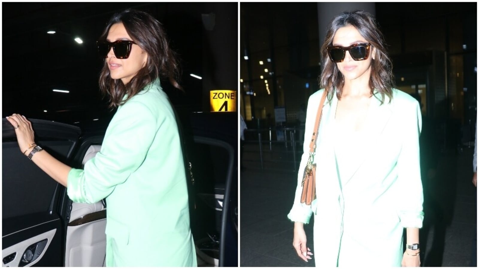 Deepika Padukone arrives back from Cannes 2022 in ₹76k chic oversized pantsuit, fan says ‘Welcome back’: Pics, video