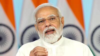 Prime Minister Narendra Modi addresses during the release of the benefits under PM CARES for Children Scheme via video conferencing, in New Delhi on Monday. (ANI) Prime Minister Narendra Modi addresses during the release of the benefits under PM CARES for Children Scheme via video conferencing, in New Delhi on Monday. (ANI)