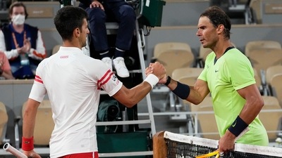 Novak Djokovic and Rafael Nadal (AP) Novak Djokovic and Rafael Nadal (AP)