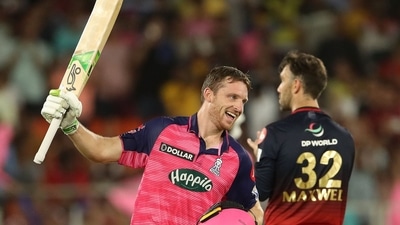 Jos Buttler of Rajasthan Royals (PTI) Jos Buttler of Rajasthan Royals (PTI)