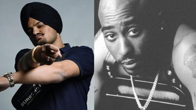 Sidhu Moose Wala and Tupac Shakur Sidhu Moose Wala and Tupac Shakur