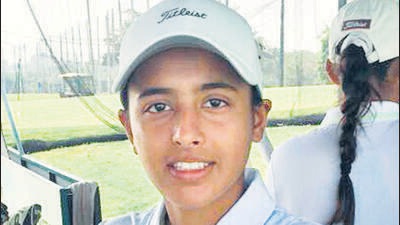 Mohali golfer Puneet Bajwa (HT Photo)