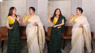 Devoleena Bhattacharjee and Renuka Sahana dance to Lo Chali Main. Devoleena Bhattacharjee and Renuka Sahana dance to Lo Chali Main.