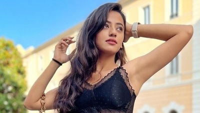 Television actor Helly Shah made her debut at the 75th annual Cannes Film Festival this year. (Instagram) Television actor Helly Shah made her debut at the 75th annual Cannes Film Festival this year. (Instagram)
