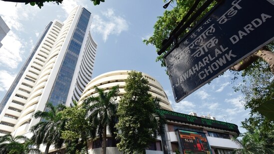 The Sensex is up 620 points to 55,505, while the Nifty is trading at 16,527.