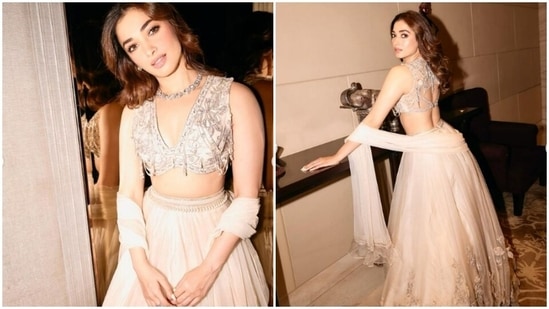 Tamannaah Bhatia is our fashion favourite. The actor, a day back, shared a slew of pictures form one of her recent fashion photoshoots on her Instagram profile and they are making her fans drool like anything. Tamannaah set bridal fashion goals higher with her pictures in an ethnic ensemble. Tale a look at her pictures here.(Instagram/@tamannaahspeaks)