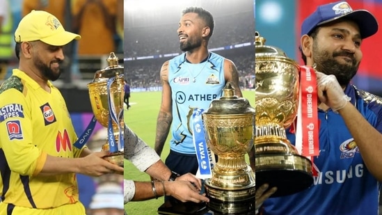 MS Dhoni; Hardik Pandya; Rohit Sharma