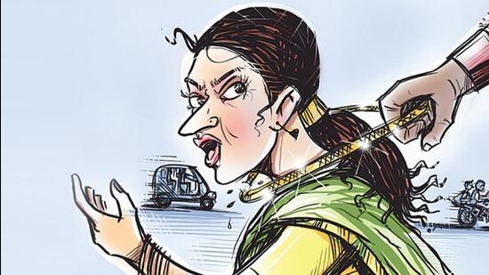 Separate snatching cases have been registered at the respective police stations in Chandigarh and Mohali (HT)