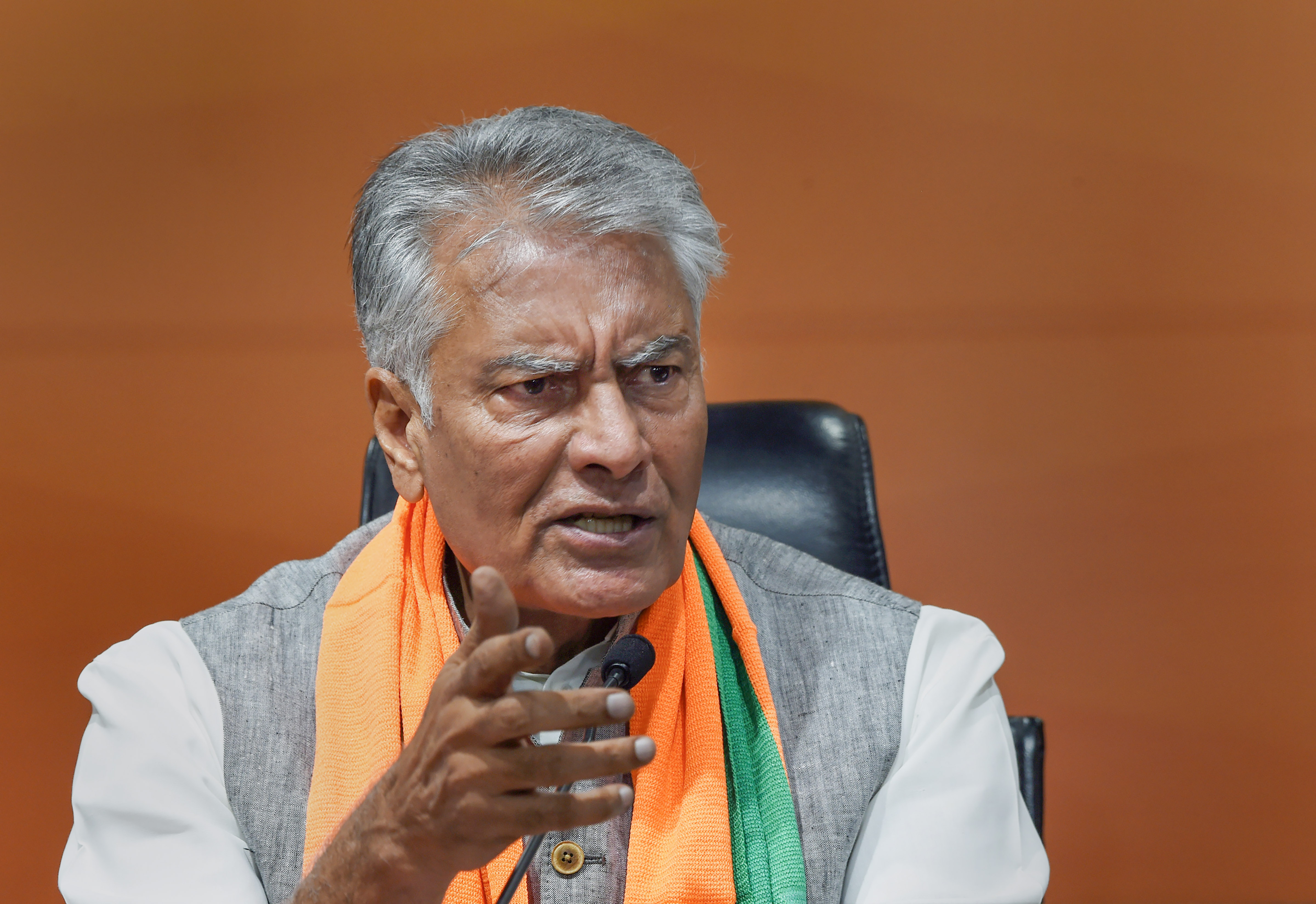 Bharatiya Janata Party (BJP) leader Sunil Jakhar. (PTI file photo)