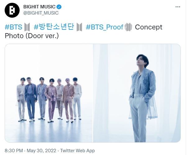 BTS Is Bulletproof In First Set Of PROOF Concept Photos - Koreaboo