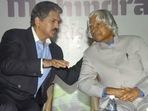 Anand Mahindra with former President APJ Abdul Kalam. (Twitter/@anandmahindra) Anand Mahindra with former President APJ Abdul Kalam. (Twitter/@anandmahindra)