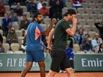 Rohan Bopanna and Matwe Middelkoop in French Open(Roladn Garros/Twitter)