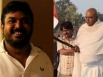 Faisal Malik as Prahlad in Panchayat. Faisal Malik as Prahlad in Panchayat.