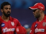 KL Rahul and Glenn Maxwell during IPL 2020. (BCCI) KL Rahul and Glenn Maxwell during IPL 2020. (BCCI)