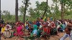 Surguja Addl SP Vivek Shukla said the tree-cutting plans were put on hold after hundreds of villagers gathered to protest. Surguja Addl SP Vivek Shukla said the tree-cutting plans were put on hold after hundreds of villagers gathered to protest.