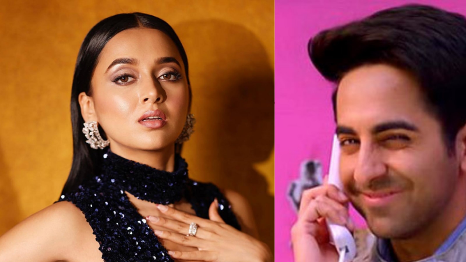 Eksklusif!  Tejasswi Prakash dari Naagin 6 berselingkuh dengan Ayushmann Khurrana di Dream Girl 2?