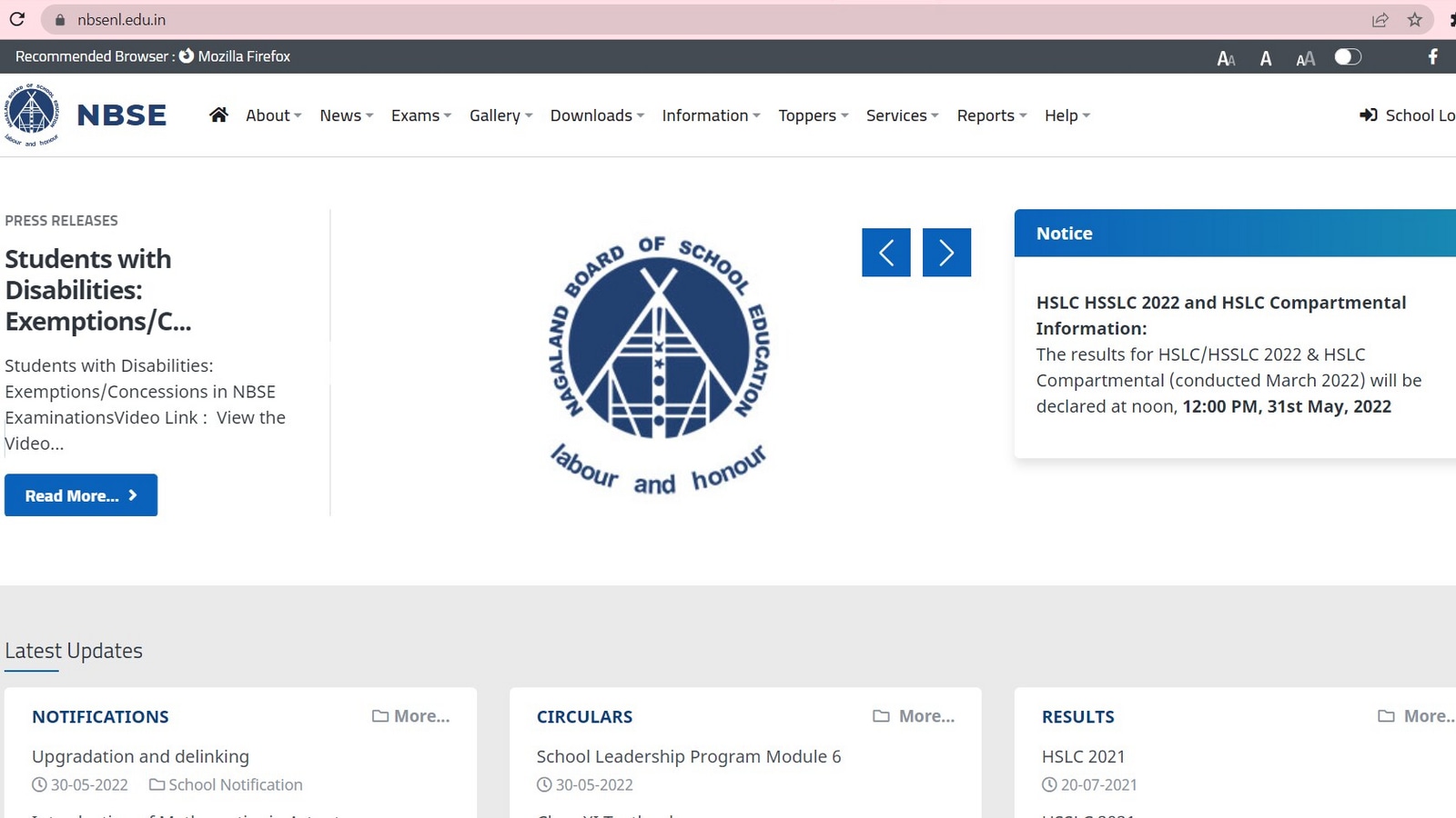 nbse-nagaland-board-hslc-hsslc-results-2022-declared-live-64-69-pass