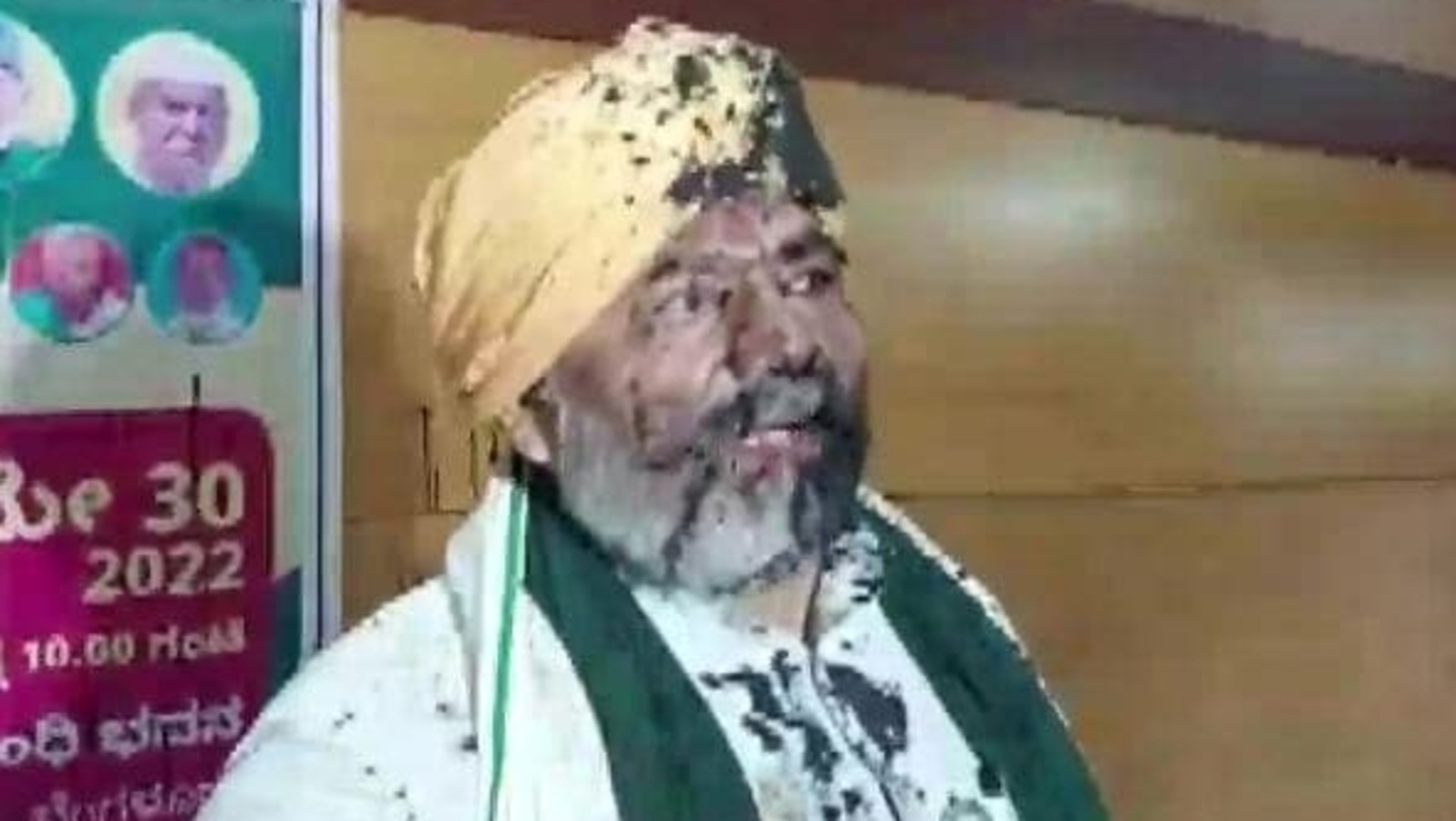 Black ink, deadly attack can't suppress farmers' voices Rakesh Tikait