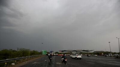 Gurugram, India - May 30: A view of the Gurugram-Faridabad road toll plaza near Bandhwari Village on an overcast day in Gurugram, India, on Monday, 30 May 2022. (Photo by Parveen Kumar/Hindustan Times) Gurugram, India - May 30: A view of the Gurugram-Faridabad road toll plaza near Bandhwari Village on an overcast day in Gurugram, India, on Monday, 30 May 2022. (Photo by Parveen Kumar/Hindustan Times)