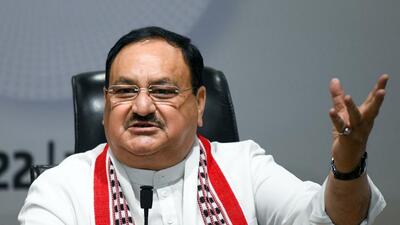 BJP chief Jagat Prakash Nadda. (ANI)