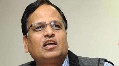 Delhi health minister Satyendar Jain was arrested by the Enforcement Directorate on Monday evening. (HT FILE PHOTO.) Delhi health minister Satyendar Jain was arrested by the Enforcement Directorate on Monday evening. (HT FILE PHOTO.)