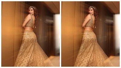 “The princess diaries,” Amyra aptly summed up her feel in the caption. (Instagram/@amyradastur93)