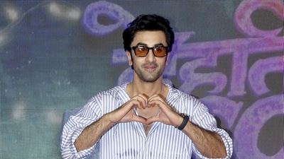 Ranbir Kapoor promotes Brahmastra in Vizag. (PTI) Ranbir Kapoor promotes Brahmastra in Vizag. (PTI)