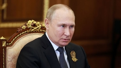 Russian president Vladimir Putin (via REUTERS)