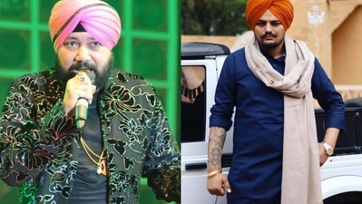 Daler Mehndi and Sidhu Moose Wala. Daler Mehndi and Sidhu Moose Wala.