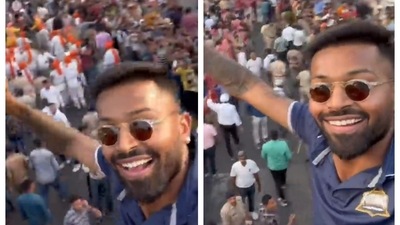 The GT captain responds to ‘Hardik Hardik’ chants The GT captain responds to ‘Hardik Hardik’ chants