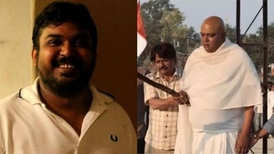 Faisal Malik as Prahlad in Panchayat. Faisal Malik as Prahlad in Panchayat.