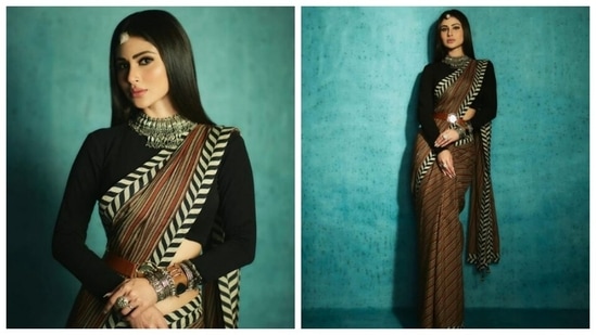 Mouni Roy’s fashion game is getting better by the day. The actor, on Tuesday, brushed our midweek blues away with a slew of pictures of herself slaying an ethnic look. For the pictures, Mouni ditched casual attires and chose to embrace an ethnic ensemble. Needless to say, we are drooling.(Instagram/@imouniroy)