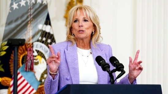 First lady of the United States Jill Biden.&nbsp;(AP file photo)