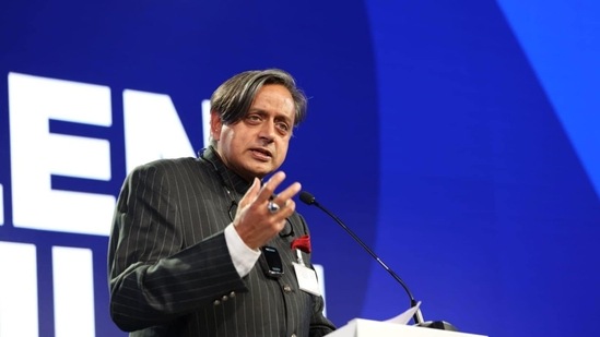 Shashi Tharoor shares on Twitter that ‘doomscrolling’ is his word of the era.(Facebook/@ShashiTharoor)