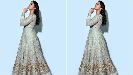 On Monday, Huma dropped several photos of herself dressed in an anarkali set on Instagram and captioned the post, "Yes...she is a shy outspoken kind of a girl. Go figure. #dreamy #wedding #outfit #OOTD." Celebrity stylist Sanam Ratansi styled Huma's semi-traditional look from the shelves of the clothing label JADE by Monica and Karishma. Scroll ahead to see more pictures.(Instagram)