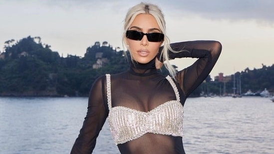 American socialite, model and businesswoman Kim Kardashian took to Instagram on Monday to share a series of photos taken on board a luxury yacht. The reality TV star's post comes after she arrived in London with her boyfriend, Pete Davidson, over the holiday weekend. The pictures show Kim serving stunning poses on the yacht and looking glamorous. She captioned the post with a cryptic note, 