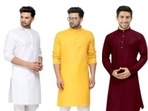 Kurta looks graceful and elegant.