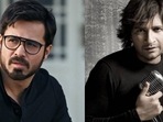 Emraan Hashmi and KK. Emraan Hashmi and KK.