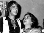 Sanjay Dutt shares a photo with Nargis. Sanjay Dutt shares a photo with Nargis.