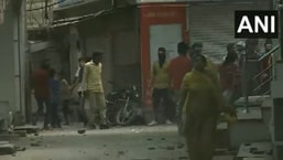 Protests broke out in Rajasthan's Chittorgarh on Wednesday following the death of former BJP councillor Jagdish Soni's son's death on late Tuesday night. (Screengrab/ANI video)