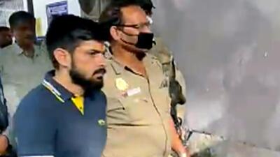 Bishnoi, who is the prime suspect in the murder case, was arrested by Delhi Police on Tuesday in connection with a case of arms act registered against him and his accomplices in the capital last year. (ANI) Bishnoi, who is the prime suspect in the murder case, was arrested by Delhi Police on Tuesday in connection with a case of arms act registered against him and his accomplices in the capital last year. (ANI)
