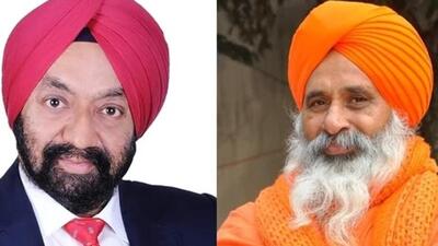 The scrutiny of nomination papers of AAP candidates Balbir Singh Seechewal and Vikramjit Singh Sahney was done by returning officer-cum-secretary, Punjab Vidhan Sabha, Surinder Pal in the presence of Punjab’s chief electoral officer and observer for Rajya Sabha polls Dr S Karuna Raju. (HT File Photo)