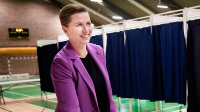Denmark Prime Minister Mette Frederiksen. (File image) (AP) Denmark Prime Minister Mette Frederiksen. (File image) (AP)