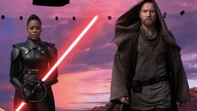 Moses Ingram as Reva, and Ewan McGregor as Obi-Wan in Star Wars' Obi-Wan Kenobi. Moses Ingram as Reva, and Ewan McGregor as Obi-Wan in Star Wars' Obi-Wan Kenobi.