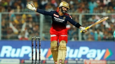 Karthik's form for RCB as a finisher was the biggest factor in them reaching the playoffs. (PTI) Karthik's form for RCB as a finisher was the biggest factor in them reaching the playoffs. (PTI)