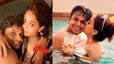 Ira Khan with Nupur Shikhare. Ira Khan with Nupur Shikhare.