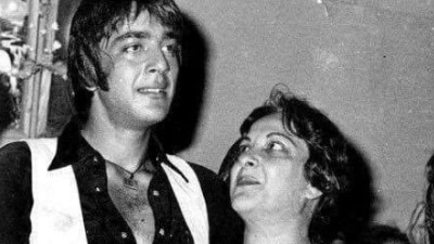 Sanjay Dutt shares a photo with Nargis. Sanjay Dutt shares a photo with Nargis.