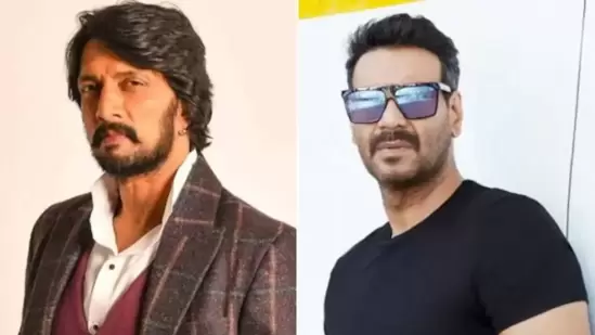 Kichcha Sudeep on Ajay Devgn. Kichcha Sudeep on Ajay Devgn.