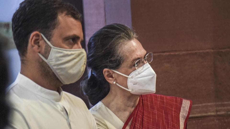While Sonia Gandhi has been asked to appear before ED on June 8, Rahul Gandhi was asked to appear on Thursday, according to a summons received on May 30.&nbsp; (PTI)