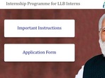 Law Ministry announces internships for LLB students, graduates; Link to apply